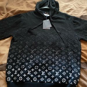 Louis vuitton monogram gradient hoodie